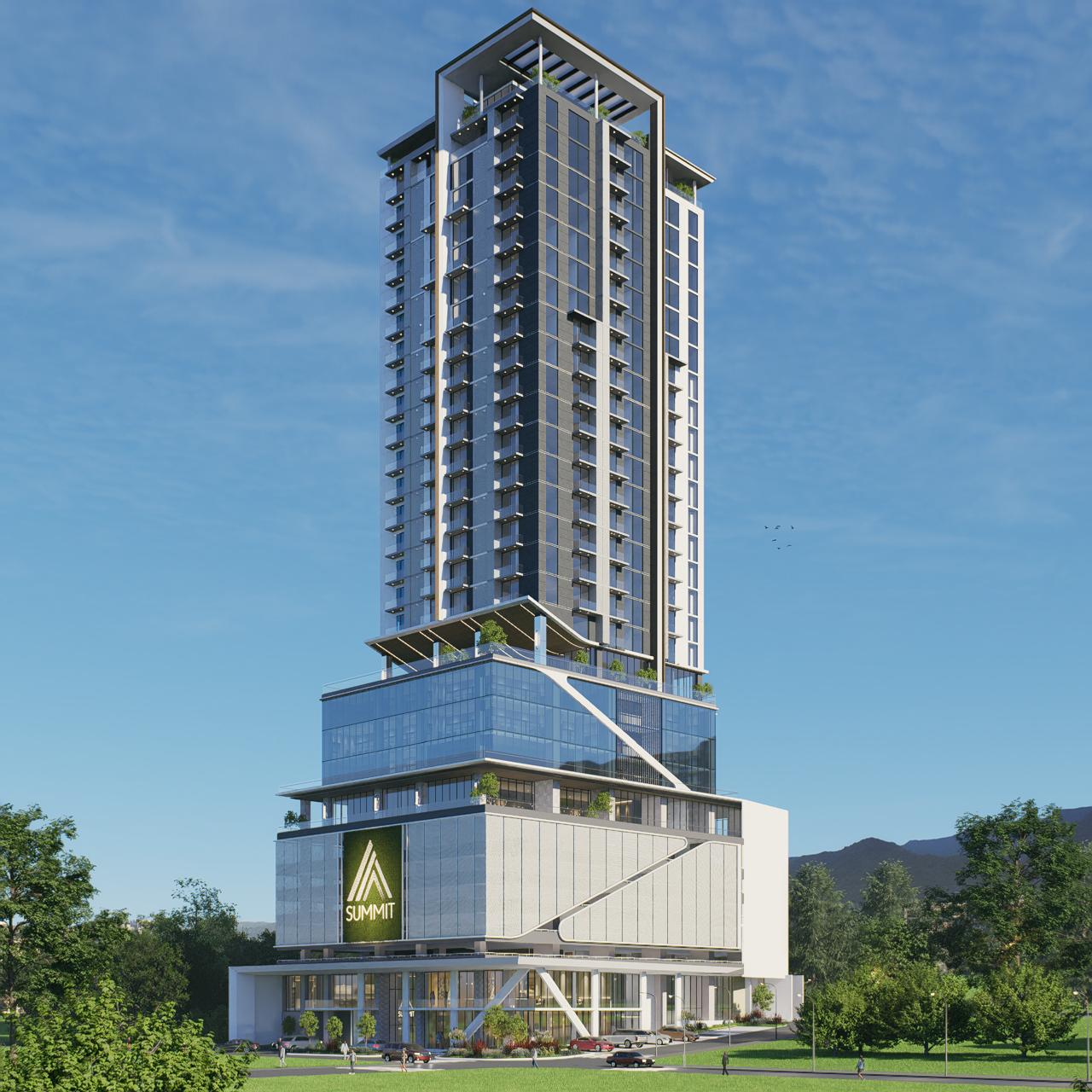 Torre Summit vista diurna