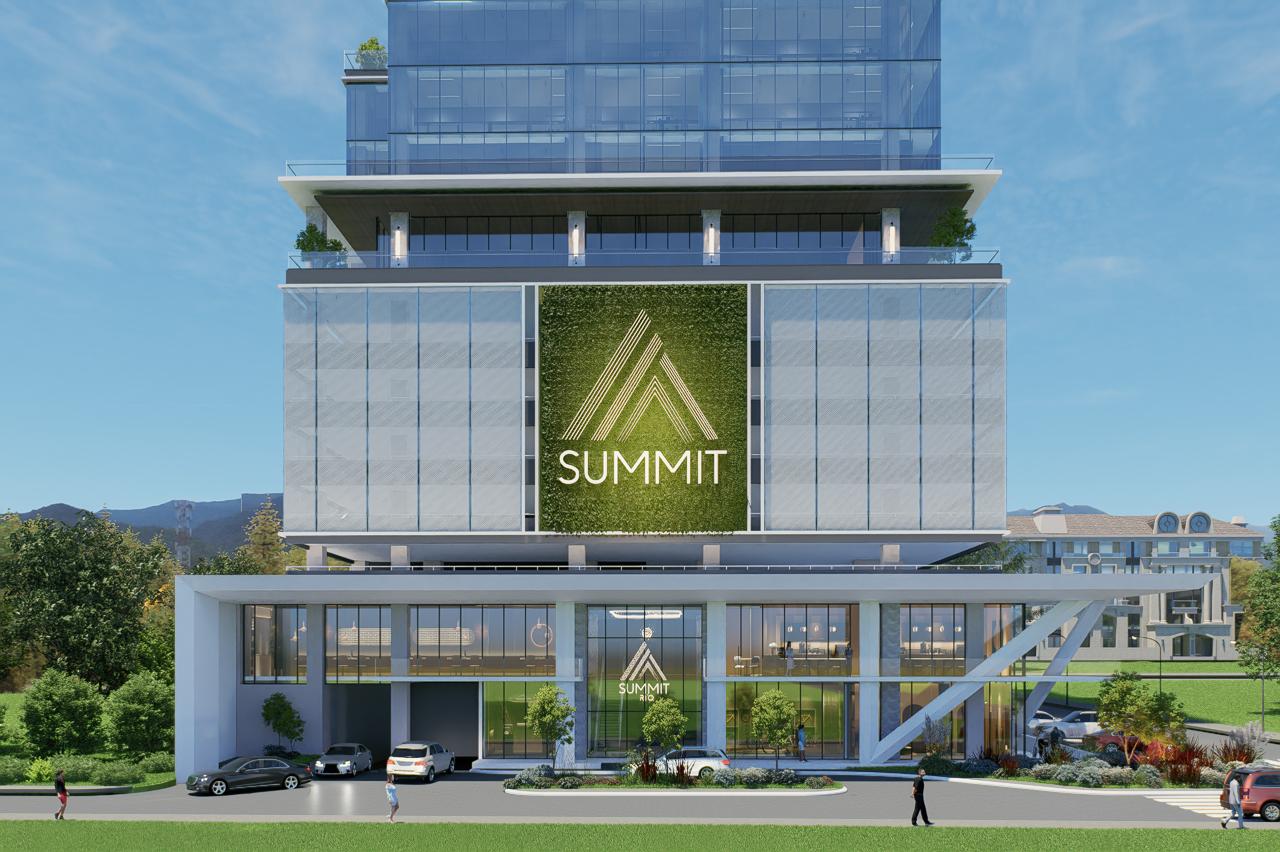 Torre Summit vista en perspectiva